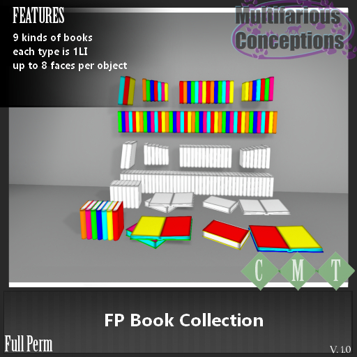Second Life Marketplace - [MC] FP Book Collection [add me]